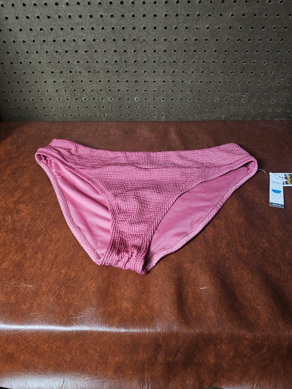 Time and Tru Women's Plus Crinkle Texture Bikini Swim Bottom-Size 1X(16W-18W)NWT
